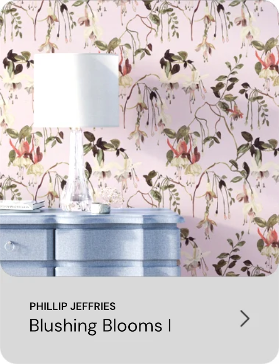 Phillips jeffries - Blushing Blooms I